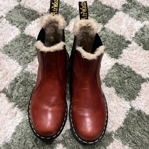 Dr martens 2976 Faux shearing Chelsea boots